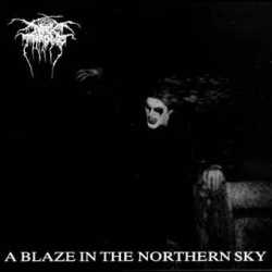 A blaze in the northern sky